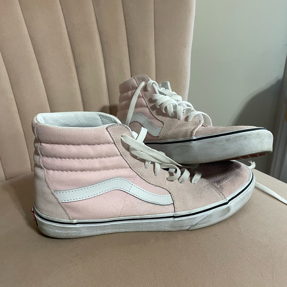 Vans Pink High Tops